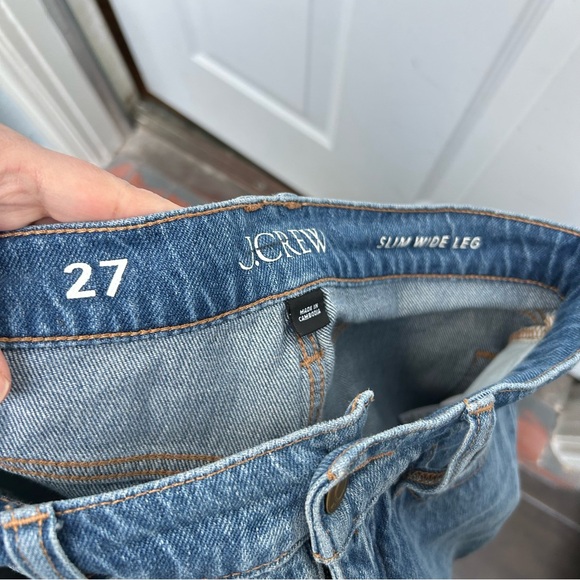 J. Crew Slim Wide leg crop jeans - Picture 11 of 11